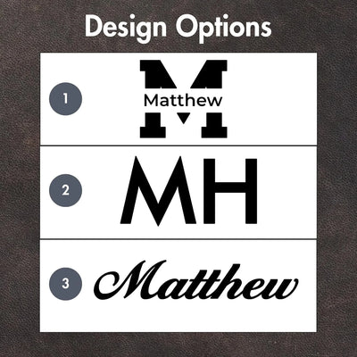 Personalized Engraved Slim Wallet with RFID-blocking