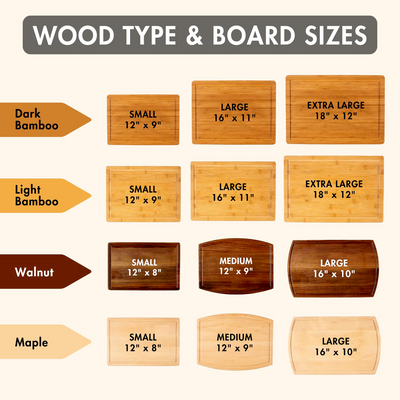 Wedding Walnut Cutting Board
