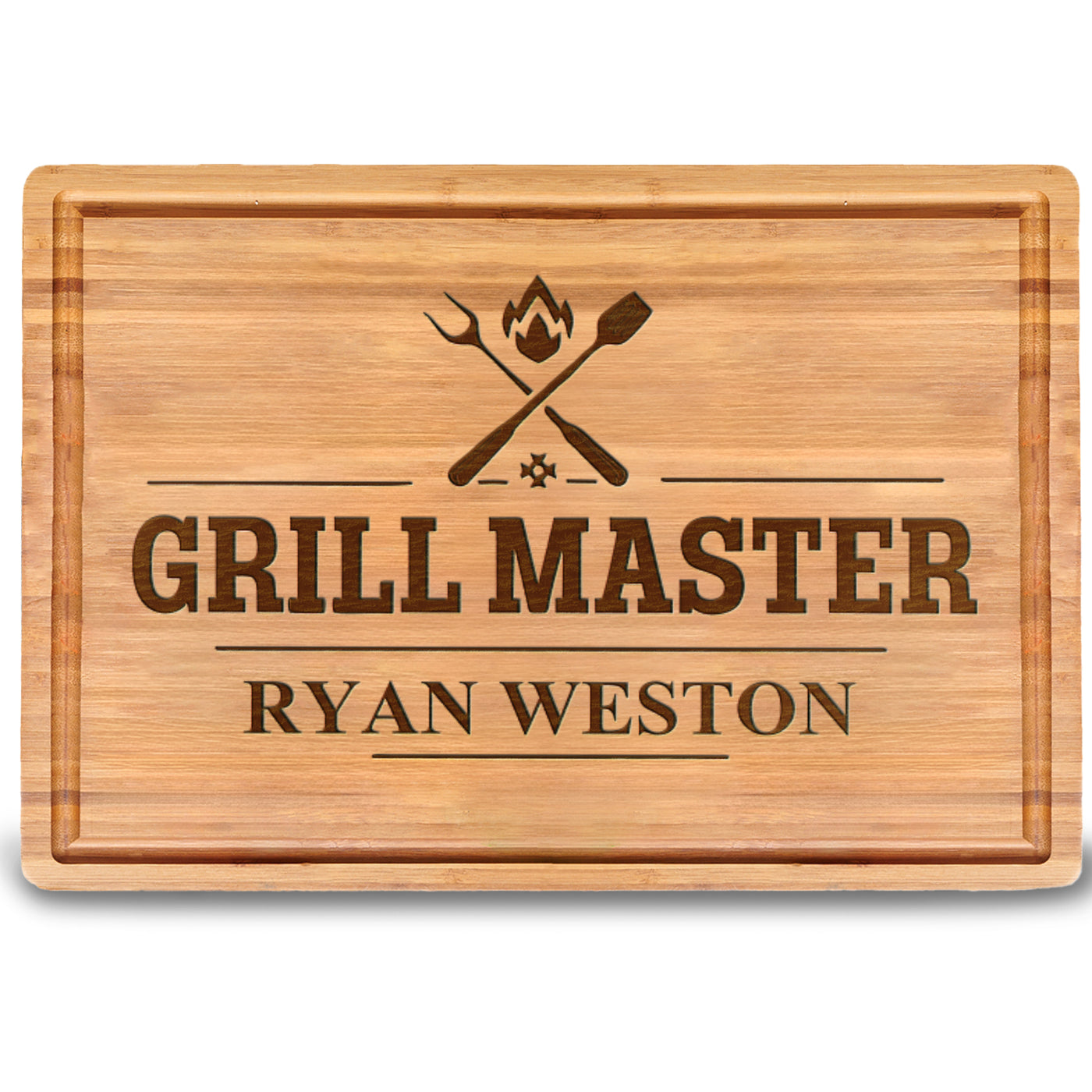 Engraved Grill Master Cutting Board