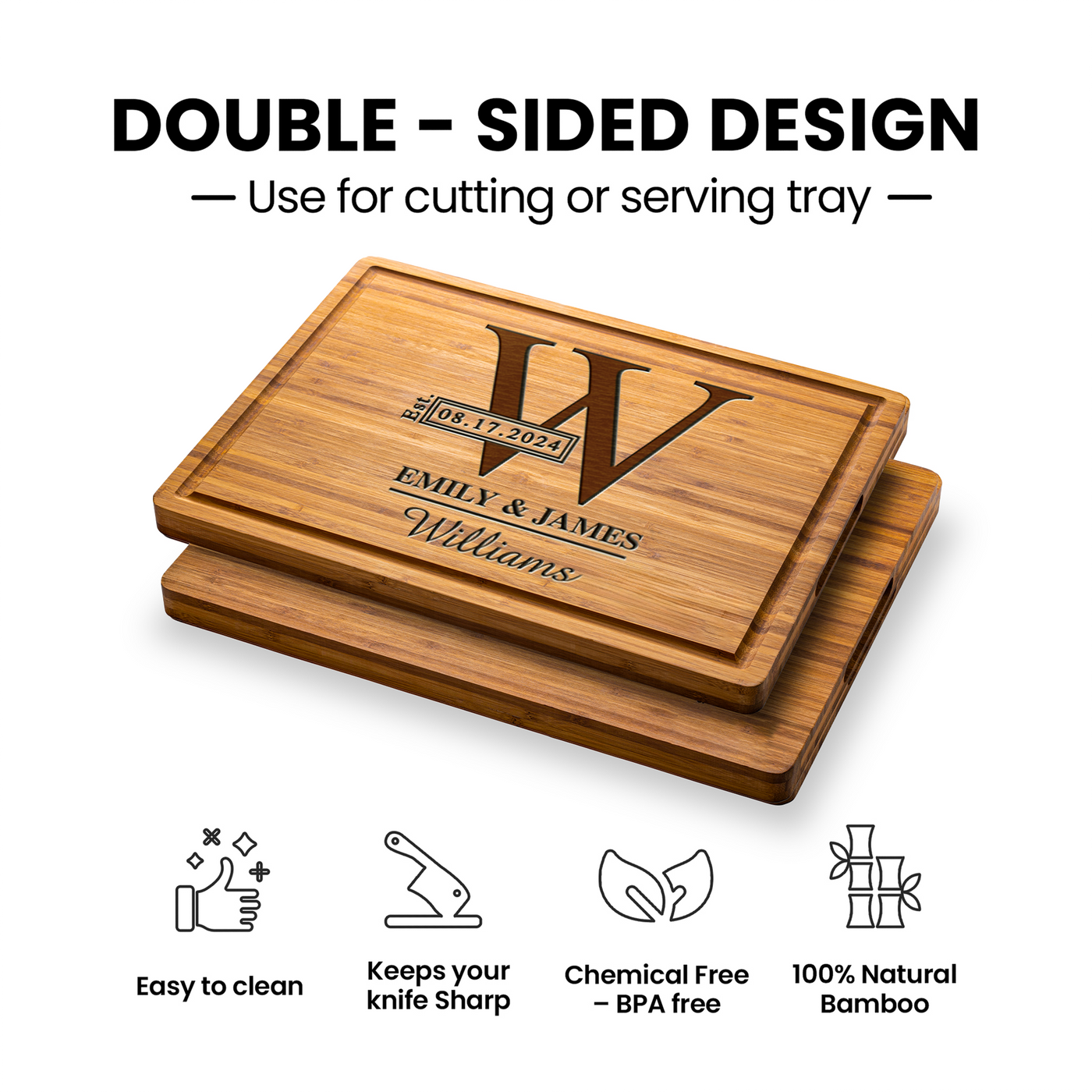 Initial Name Personalized Cutting Board