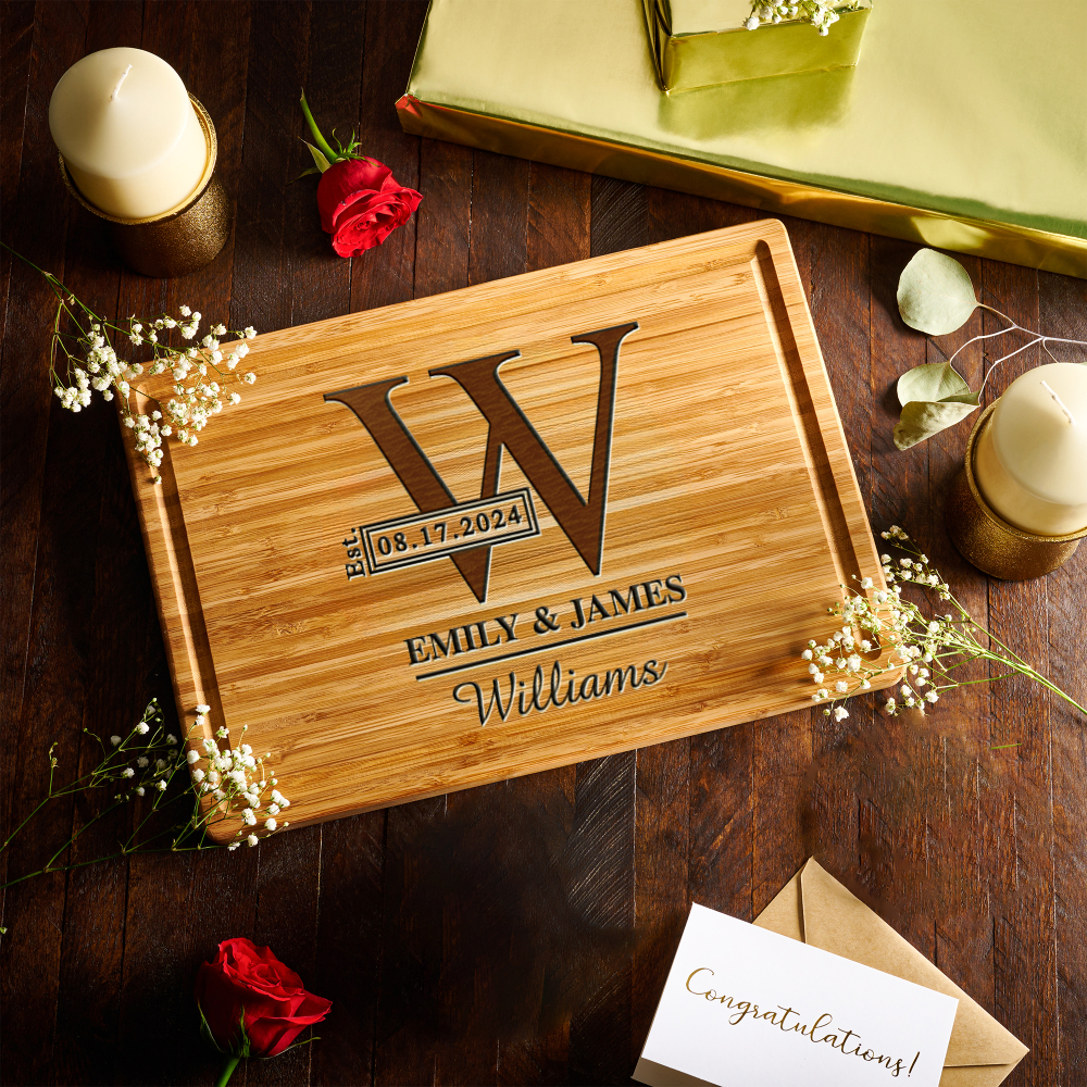 Initial Name Personalized Cutting Board