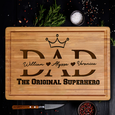 Dad Cutting Board