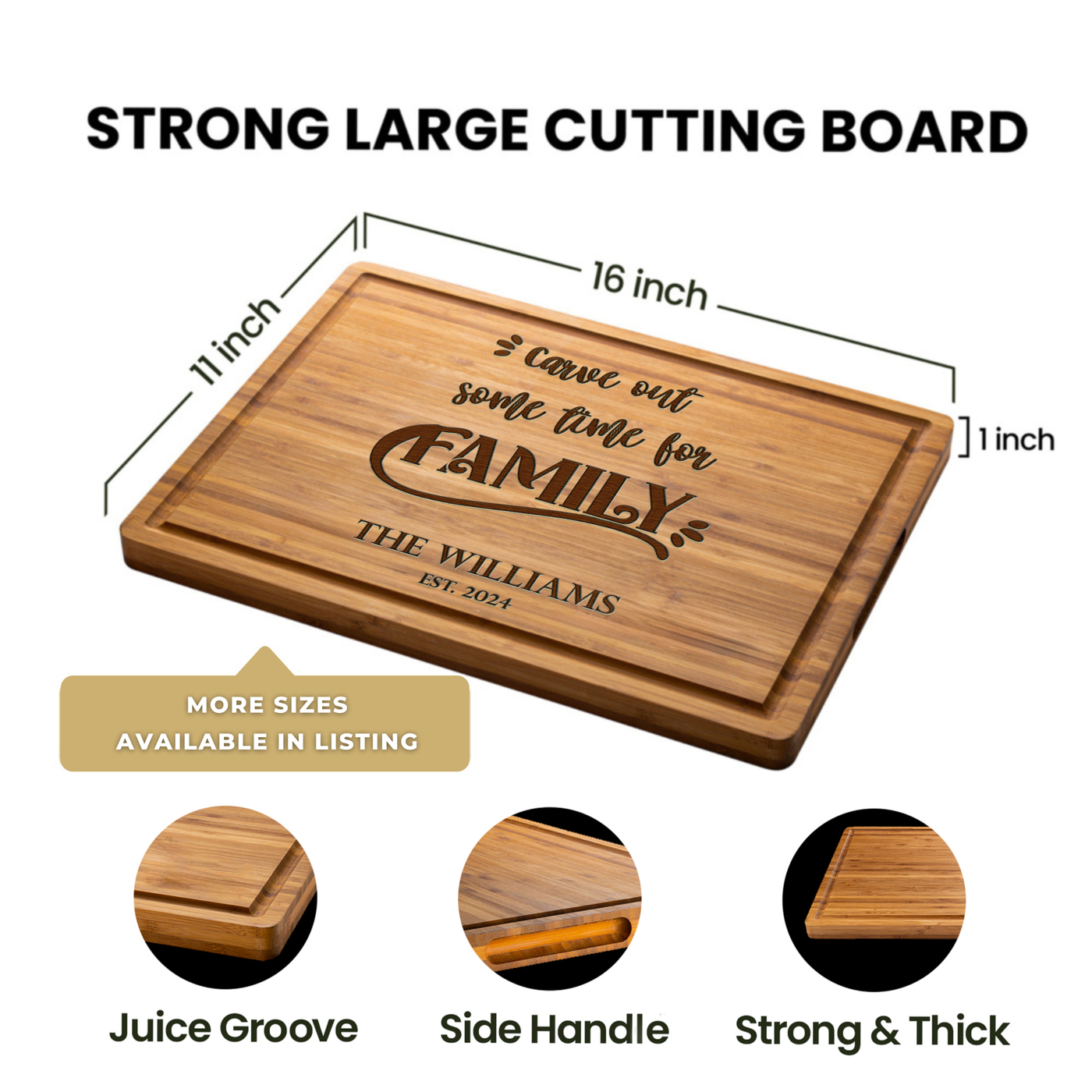 Thanksgiving Holiday Cutting Board