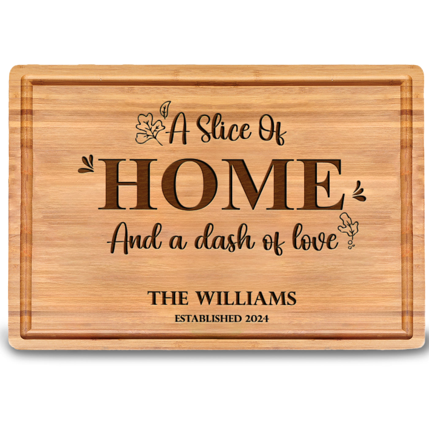 A Slice of Home Holiday Cutting Board